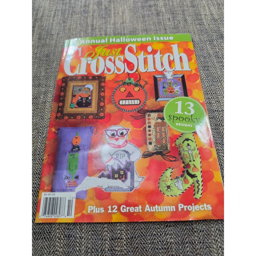 Just CrossStitch magazine Annual Halloween‎ Fall Patterns projects
